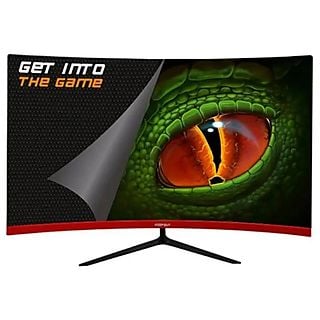 Monitor gaming - KEEP OUT XGM24C, 23,8 ", Full-HD, 1 ms, 100Hz, Azul