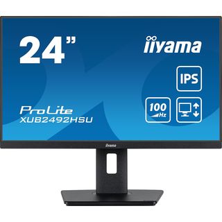 Monitor gaming - IIYAMA XUB2492HSU-B6, 23,8 ", Full-HD, 0,4 ms, 100 Hz, Negro