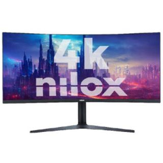 Monitor gaming - NILOX NILNXM344KD11, 34 ", Full-HD, 1 ms, 144 Hz, Negro