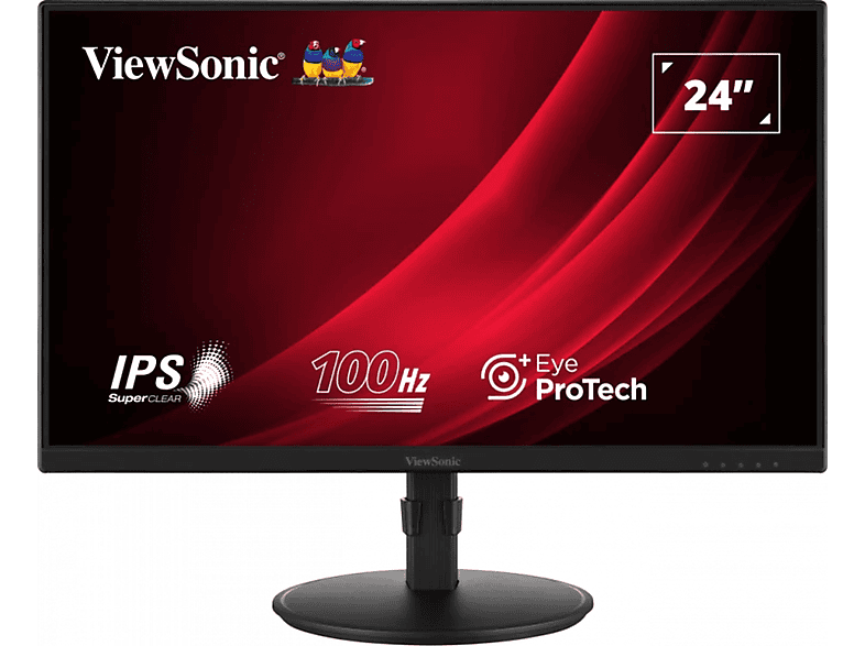 VIEWSONIC VG2408A 24 Zoll Full-HD Monitore (5 ms Reaktionszeit , 100 Hz , 100 Hz nativ)