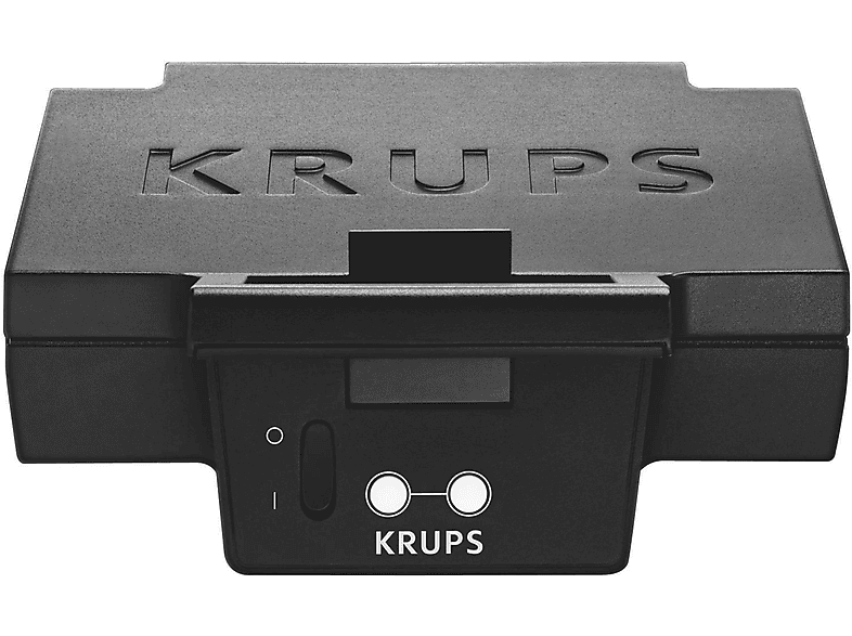 KRUPS FDK 451 SANDWICHMAKER ANTIHAFTBESCHICHTET Sandwichmaker Schwarz