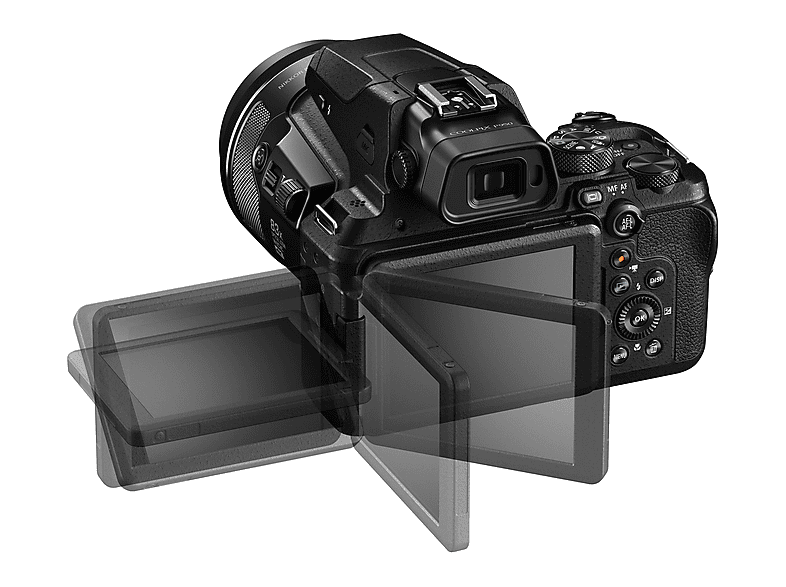 NIKON COOLPIX P 950 Bridgekamera Schwarz, 83 fach opt. Zoom, LCD