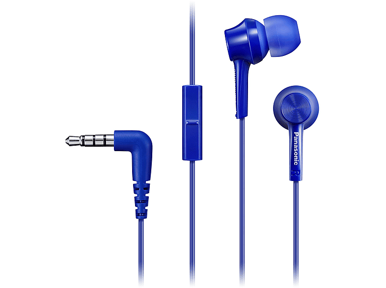 PANASONIC RP-TCM 115 E-A, In-ear Kopfhörer Blau
