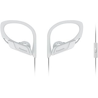 Auriculares botón con cable - PANASONIC RP-HS35ME-W, Intraurales, Blanco