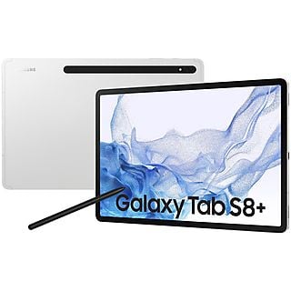 SAMSUNG Galaxy Tab S8 Plus 256 GB WIFI Zilver - 256 GB - Zilver