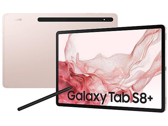 Tablet - SAMSUNG RR25A5470AP/EF SATIN SKYBLUE, Rosa Dorado, 256 GB, WiFi, 12,4 " WQXGA+, 8 GB RAM, Qualcomm® Snapdragon™ 898, Android