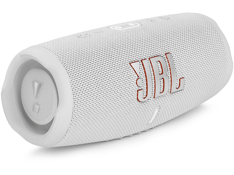 Altavoz inalámbrico | JBL JBLCHARGE5WHT, 30 W, Bluetooth, 20h