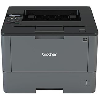 Impresora láser - BROTHER HL-L5100DN, Laser, 1200 x 1200 ppp, 40 ppm, Gris