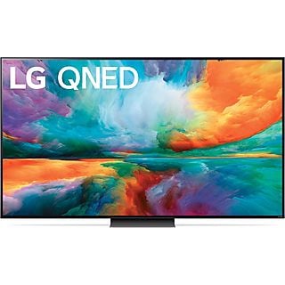 TV LED 55" - LG 55QNED816RE.AEU, UHD 4K, Inteligente α7 AI Processor 4K Gen6, Smart TV, DVB-T2 (H.265), Noir