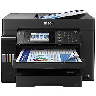 Impresora multifunción - EPSON C11CH71401, Inyección de tinta, 25 ppm, Negro