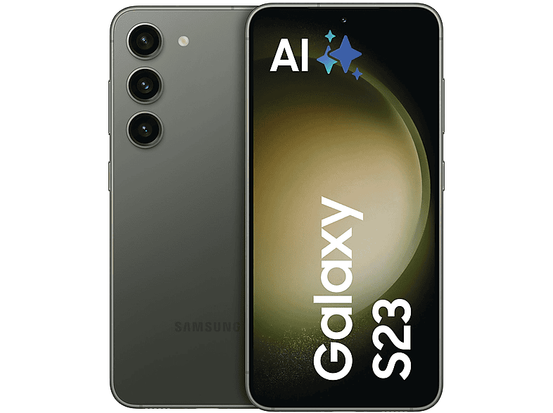 SAMSUNG SM-S911BZGGEUB, Botanic Green, Móvil Android, 256 GB, 8 GB