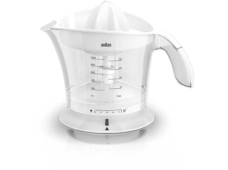 BRAUN MPZ 9 WEISS CITROMATIC Zitruspresse 20 Watt, Weiß