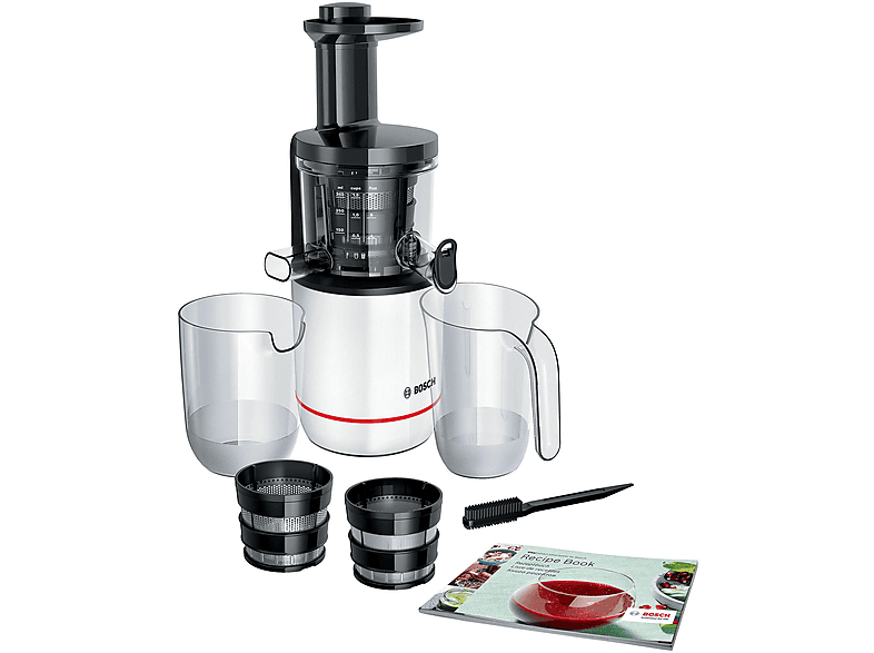 Exprimidor BOSCH MESM500W, l, 150 W, velocidades, Negro