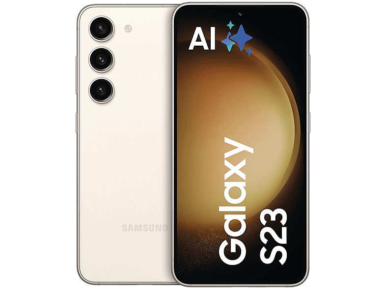 SAMSUNG GALAXY S23 5G 256GB CREAM 256 GB Cream Dual SIM | SATURN