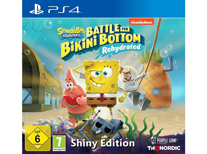 PlayStation 4  Bob Esponja Battle for Bikini Bottom Rehydrated