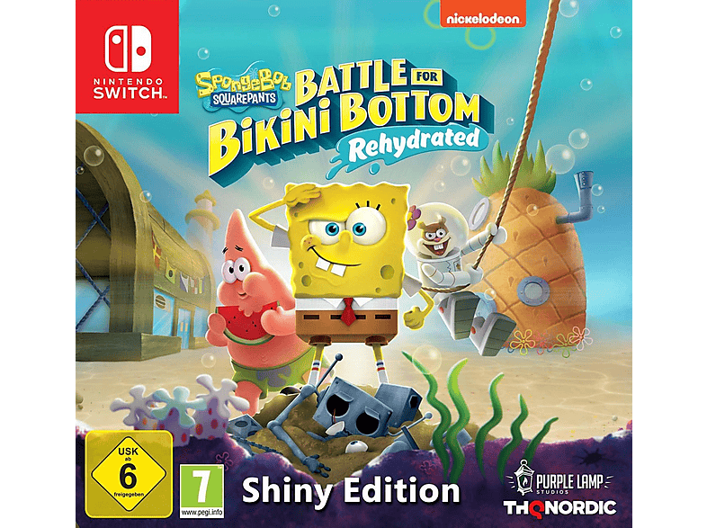 Nintendo Switch  Bob Esponja Battle for Bikini Bottom Rehydrated