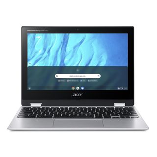 Convertible 2 en 1 - ACER ChromeBook 311, 11,6 " HD, MediaTek MT8183, 4 GB RAM, 64 GB, Sin tarjeta gráfica, Google Chrome OS, Plateado