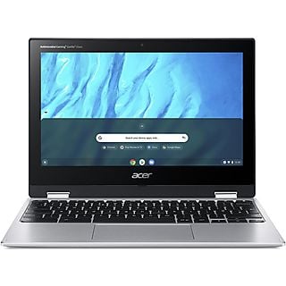 Convertible 2 en 1 - ACER ChromeBook 311, 11,6 " HD, MediaTek MT8183, 4 GB RAM, 64 GB, Sin tarjeta gráfica, Google Chrome OS, Plateado