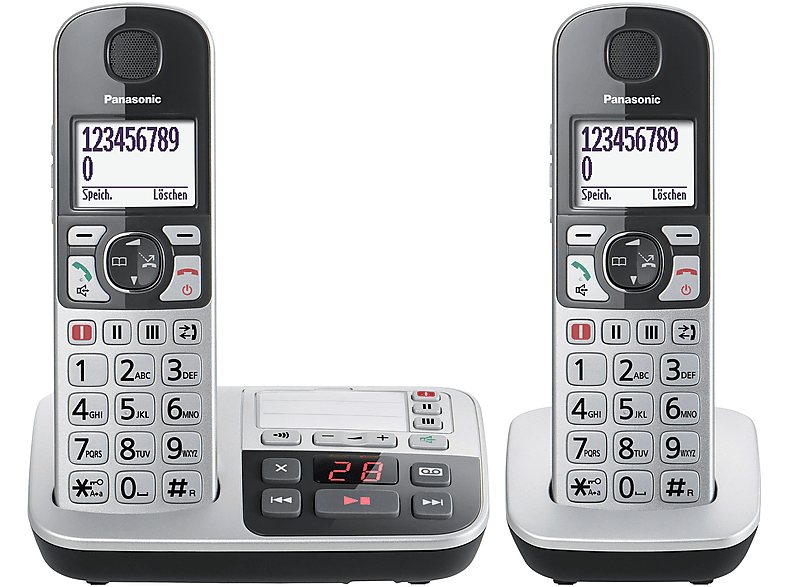 Teléfono inalámbrico - PANASONIC KX-TGE522GS