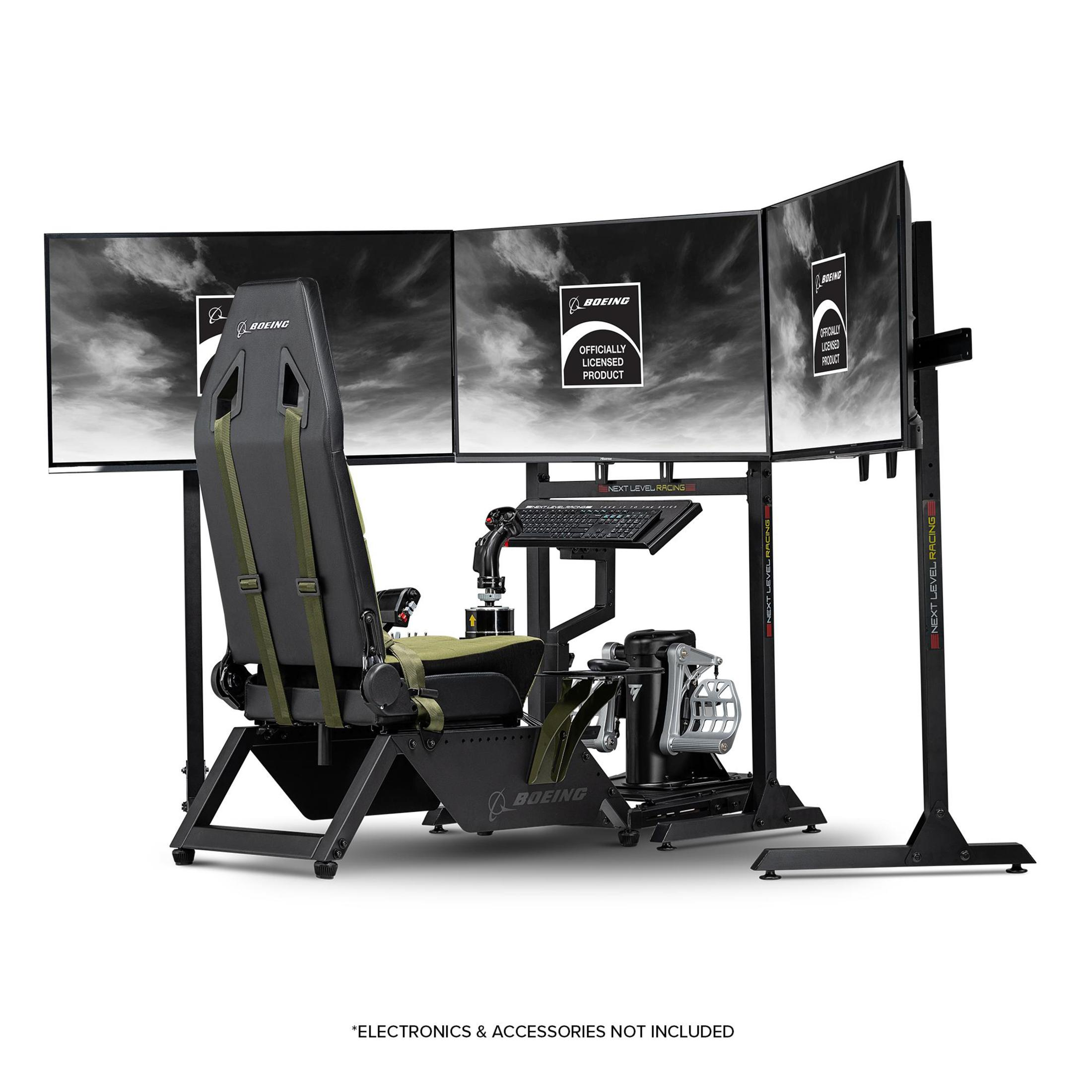NEXT LEVEL RACING NLR-S028 BOEING FLIGHT SIMULATOR MILITARY Boeing-Flugsimulator