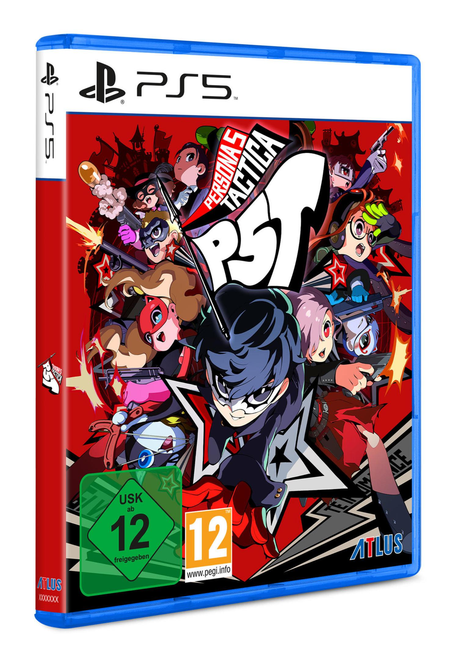 PS5-Spielhülle. Das Cover zeigt mehrere Charaktere in Aktion, mit rotem Hintergrund.