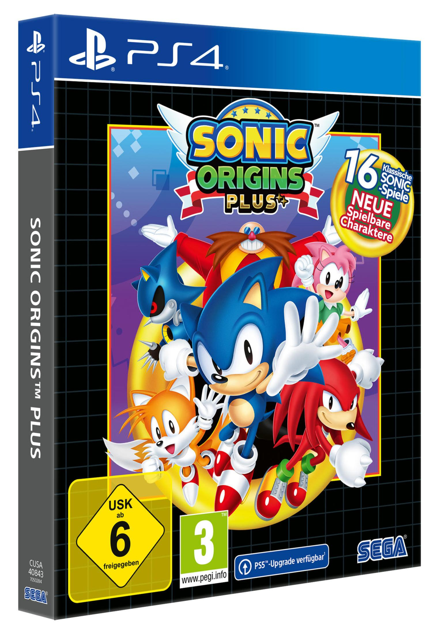 Videospiel-Box-Art. Sonic the Hedgehog und Freunde sind die Hauptfiguren.