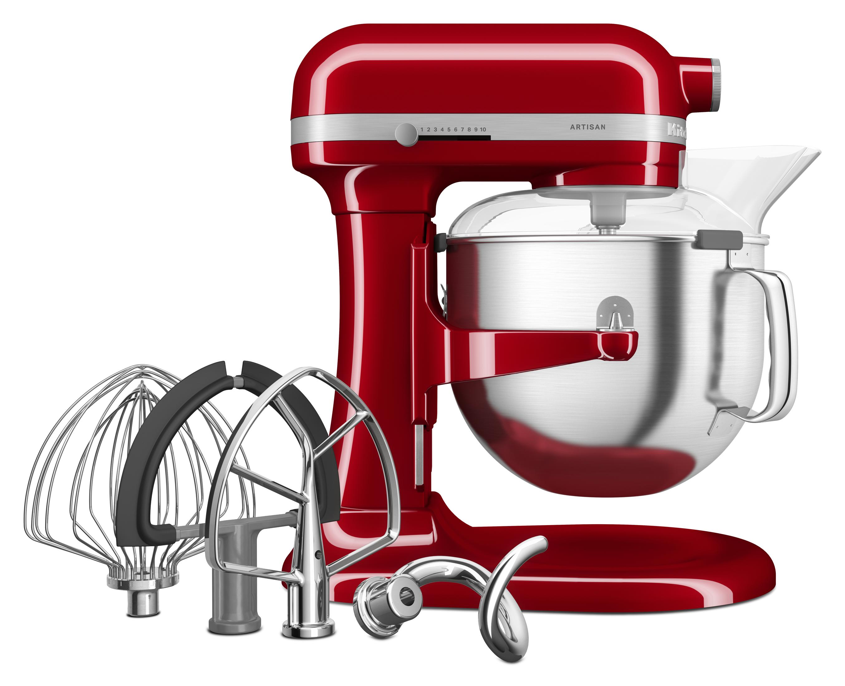 KITCHENAID 5KSM70SHXEER 6,6 L Artisan 375 W Stand Mikser Kırmızı