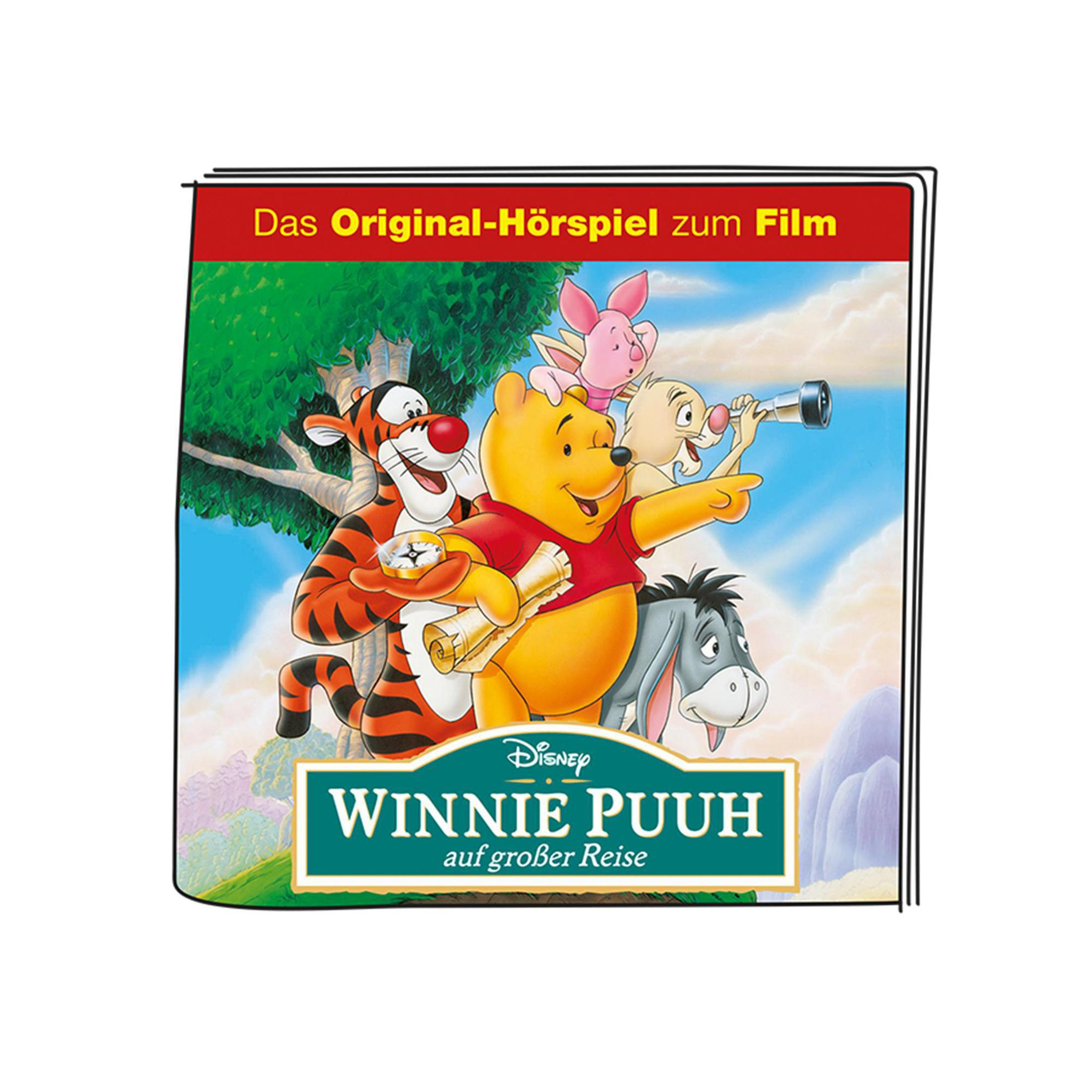 Buchcover von Winnie Puuh mit Tiger, Ferkel und I-Aah.