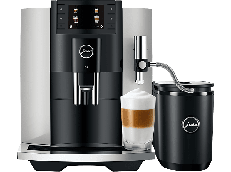 JURA 15582 E8 PLATIN (EC) Kaffeevollautomat Platin