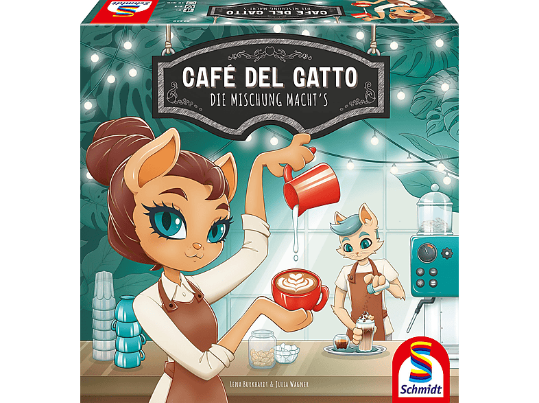 HUCH! Café Gesellschaftsspiel – Familienspiel über Kaffeeanbau, Für 2-4 Spieler, Ab 8 Jahren