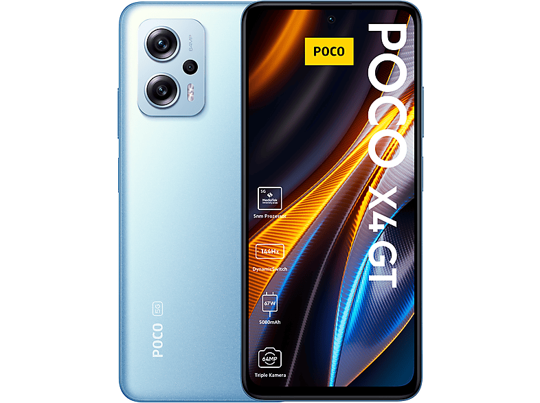 XIAOMI POCO X4 GT 8+256GB BLUE 256 GB Blue Dual SIM | MediaMarkt