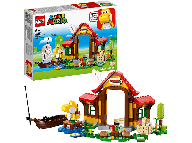 LEGO Super Mario 71422 Uitbreidingsset: Picknick bij Mario's huis ...