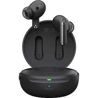 Auriculares inalámbricos - LG TONE-FP9, Intraurales, Bluetooth, Negro