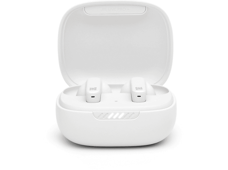 JBL LIVE PRO+ WHITE, In-ear Kopfhörer Bluetooth Weiß