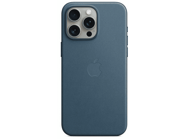 APPLE MT4Y3ZM/A IPHONE 15 PRO MAX FINEWOVEN CASE BLU, Backcover