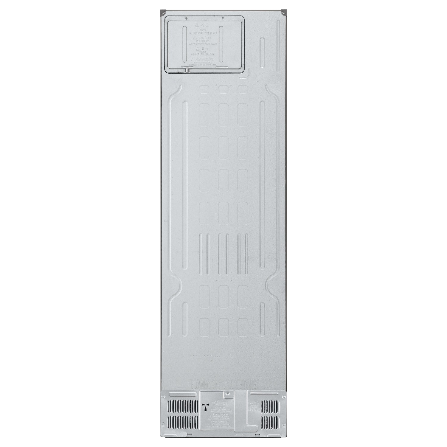 BAUKNECHT W10W6400A Serie 6 Kühlgefrierkombination (A, 110 kWh, 85,00 cm hoch, Platinum Silver)