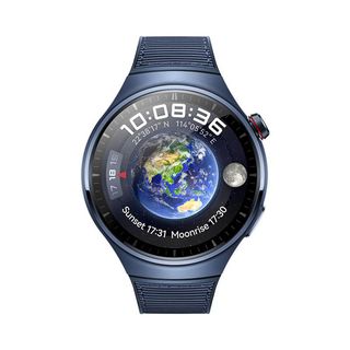 HUAWEI WATCH 4 PRO AEROSPACE-GRADE TITANIUM ALLOY Smartwatch Leder, 140-210 mm, Ozeanblau