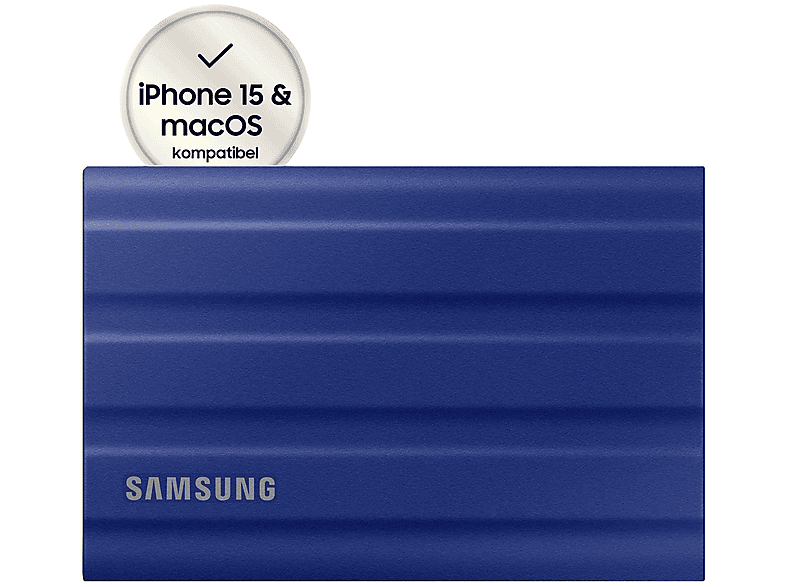 Disco duro SSD externo 2 TB - SAMSUNG T7 Shield