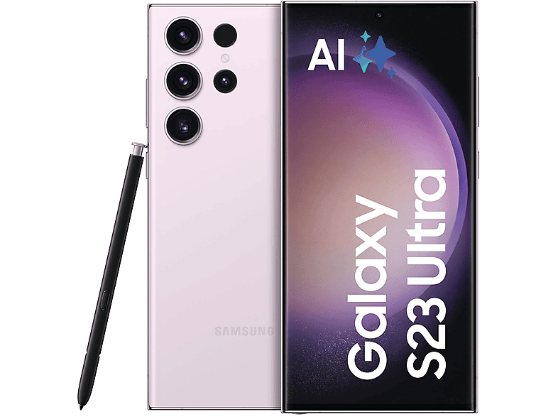SAMSUNG GALAXY S23 ULTRA 5G 256GB LAVENDER 256 GB Lavender Dual