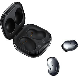 Auriculares inalámbricos - SAMSUNG SM-R180NZKAEUA, Intraurales, Bluetooth, Negro