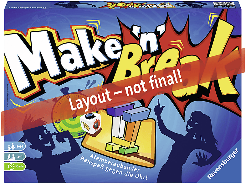 RAVENSBURGER 26750 MAKE N BREAK Gesellschaftsspiel | MediaMarkt