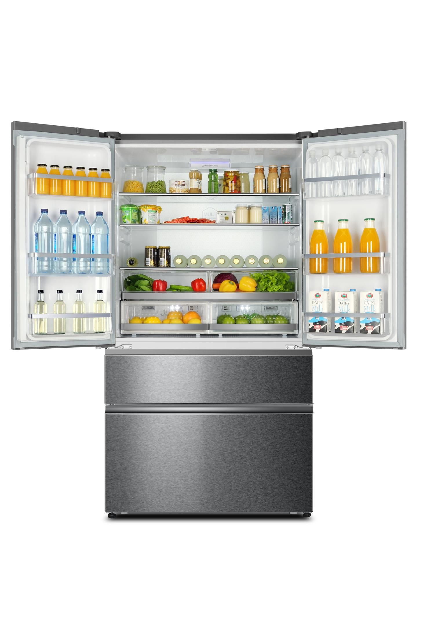 HAIER HB26FSSAAA FD 100 Serie 7 Side-by-Side (E, 190 cm hoch, silber)