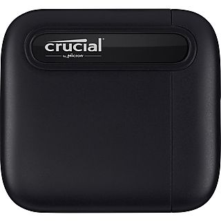 Disco duro externo 4 TB - CRUCIAL CT4000X6SSD9, SSD, Negro
