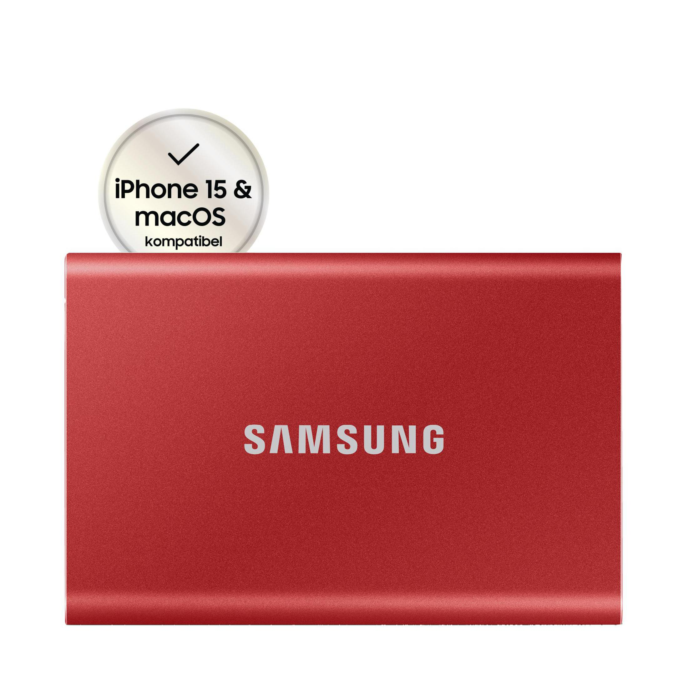SAMSUNG Portable SSD T7 Festplatte (1 TB) | MediaMarkt