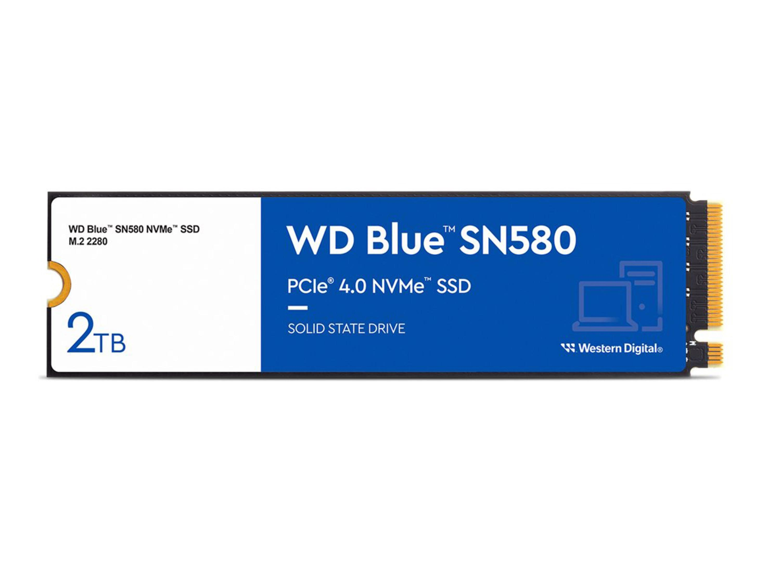 WD Blue SN580 x4 4150-4150Mb/s M.2 via PCIe 2 TB SSD