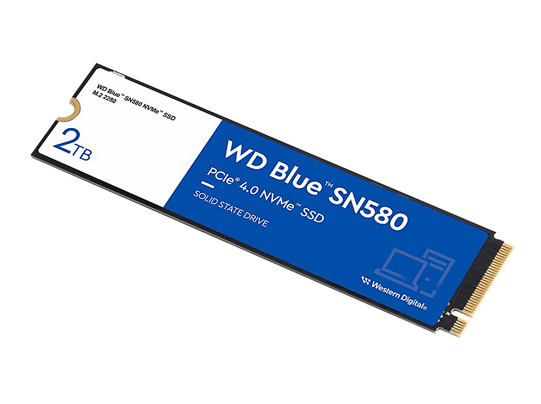 WD WDS200T3B0E SN580 2TB, 2 TB, SSD, 0 Zoll, intern | MediaMarkt