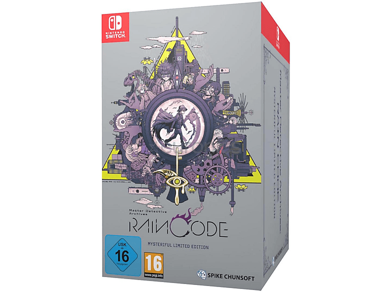 Nintendo Switch  Master Detective Archives: Rain Code Edición limitada Mysteriful