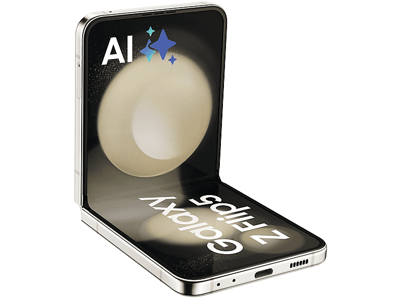 SAMSUNG GALAXY Z FLIP5 5G 256GB CREAM 256 GB Cream Dual SIM | SATURN