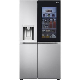 Frigorífico americano - LG GSXV91BSAE, Sistema de Frío No Frost, Altura 1790 mm, 635 l, Inox