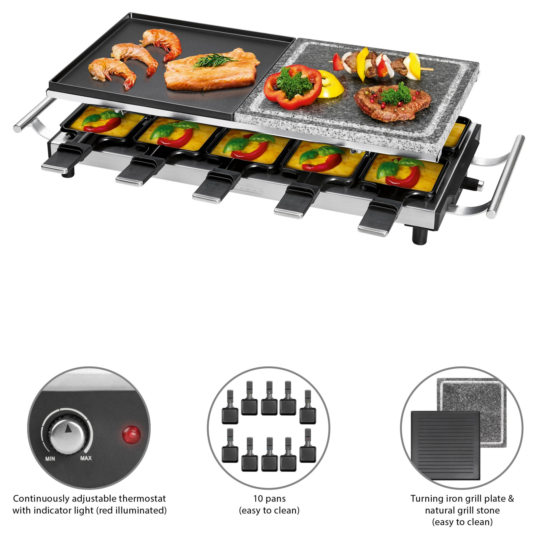 Grille raclette PROFICOOK PC-RG 1144 Czarny
